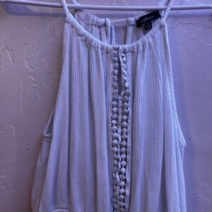 Ambiance White Tank Top